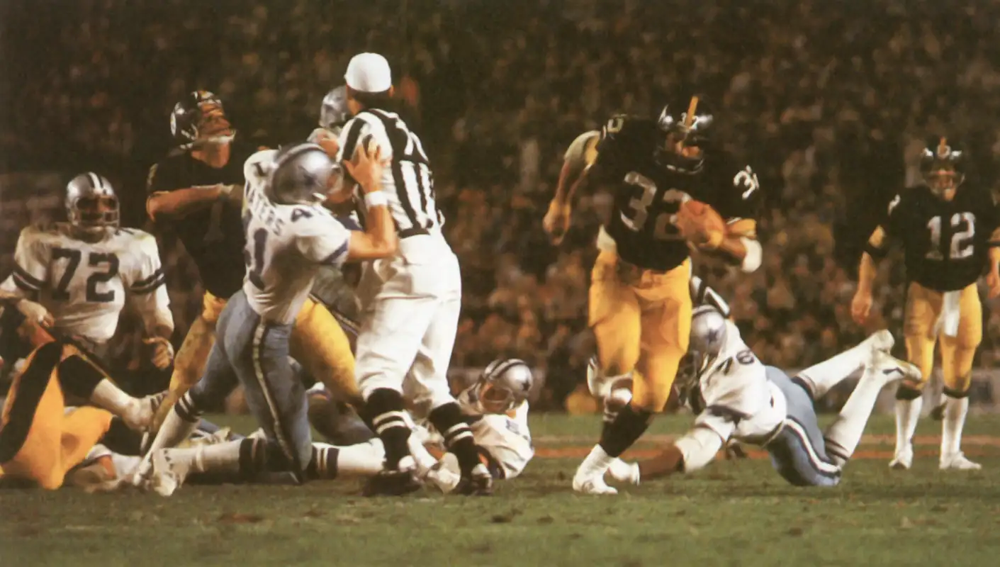 Franco Harris run in Super Bowl XIII against Dallas
