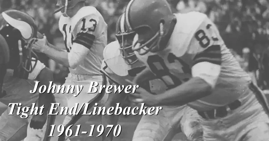 Johnny Brewer Tight End Linebacker 1961-1970 Facebook Meme
