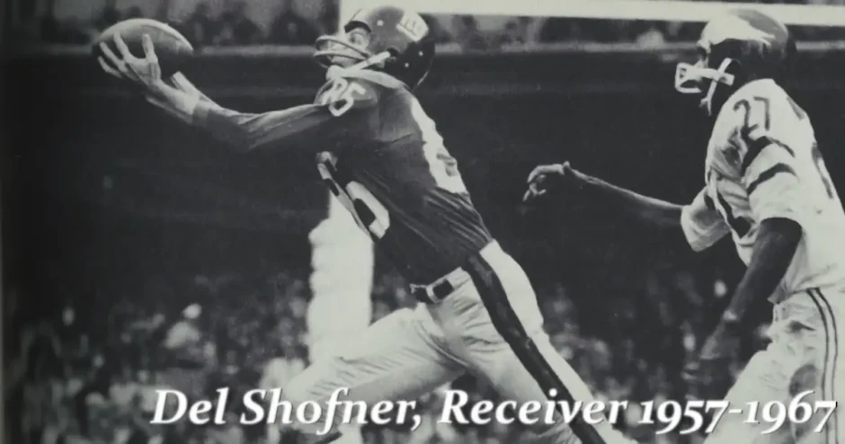 Del Shofner, Receiver 1957 to 1967