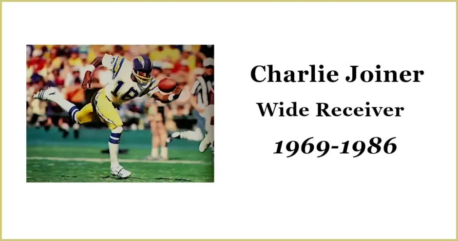 Charlie Joiner Receiver 1969 1986 Facebook Meme
