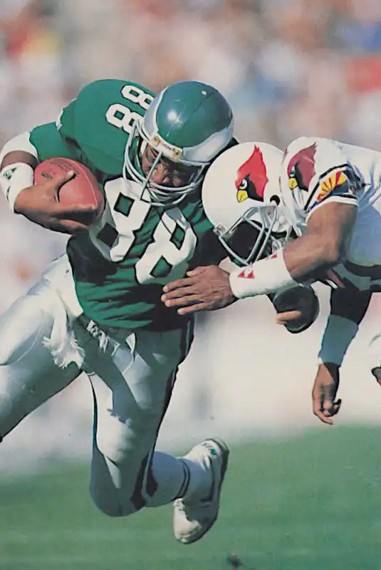 Eagles Tight End Keith Jackson - Vintage NFL
