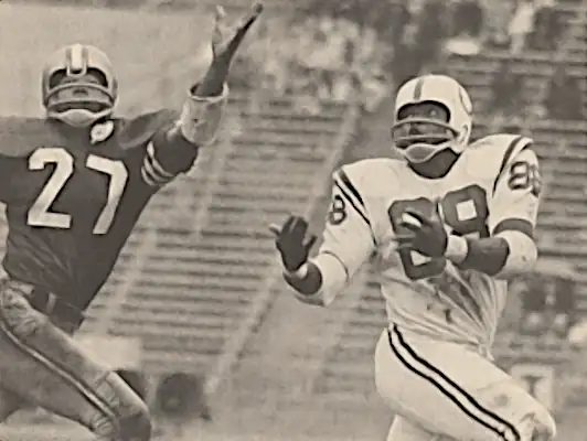 John Mackey vs Al Randolph, 49ers - 1960s NFL