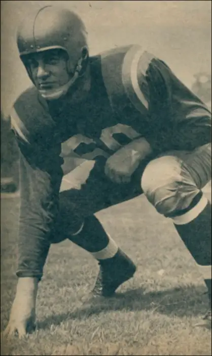 Old School NFL - Dick Stanfel played from 1952 to 1958 for the Lions and Redskins. Briefly filled in as the Saints Head Coach in 1980. Inducted into the Pro Football Hall of Fame in 2016.