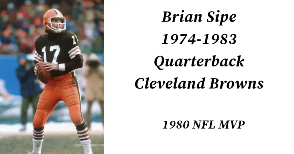 Brian Sipe, Cleveland Browns Quarterback 1974 to 1983 Facebook Meme