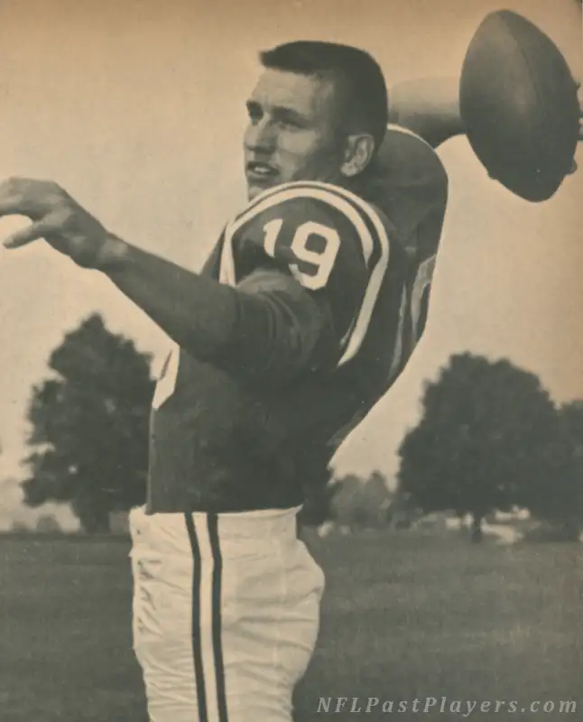 Johnny Unitas — the gold standard of quarterback play, established precision passing and clutch leadership in pro football history.