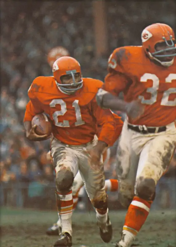 Mike Garrett and Curtis McClinton - Kansas Chiefs Classic AFL