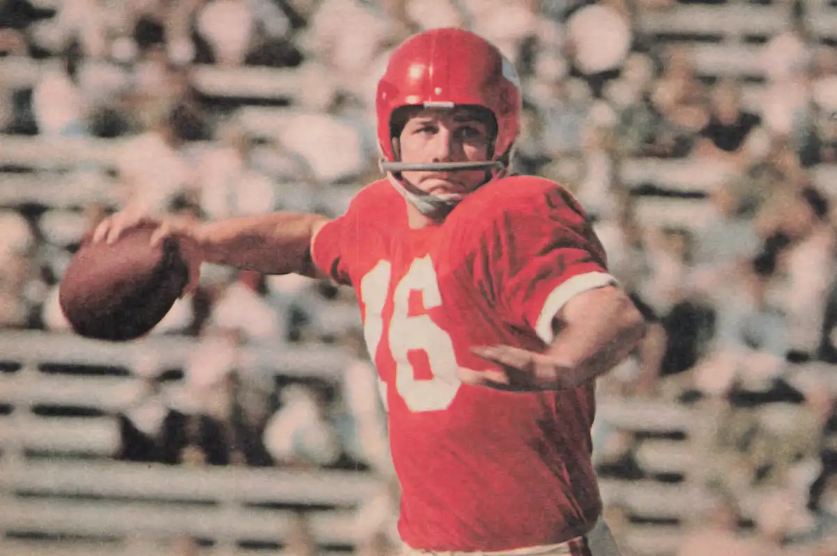 Len Dawson of the Kansas City Chiefs