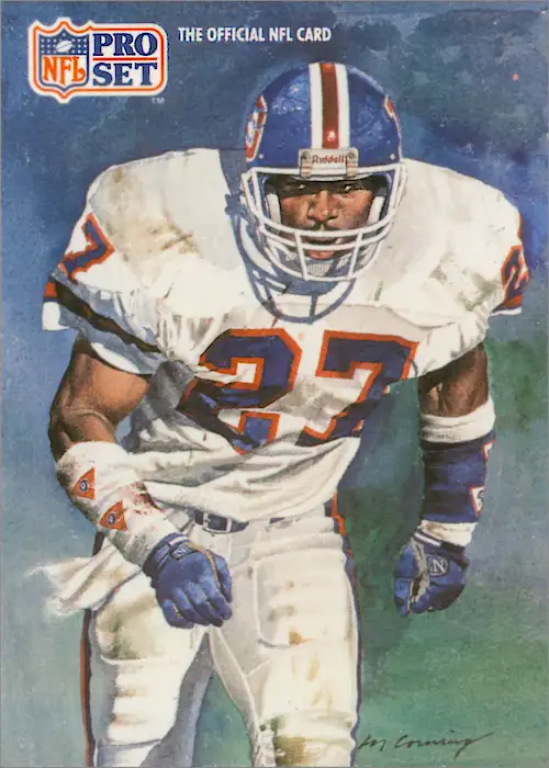 Steve Atwater 1990 All AFC Team, Pro Set Series 1991 #426