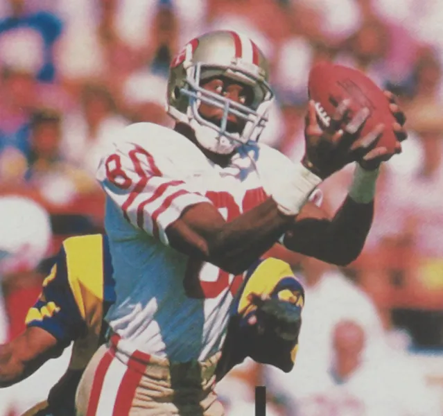 49er Jerry Rice NFL Receiving Legend