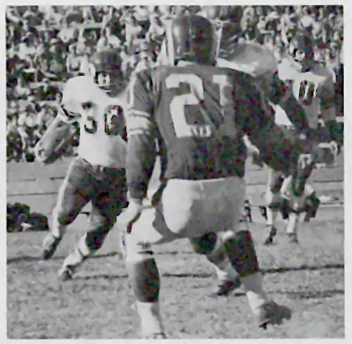 Ed Meador, Rams & Bill Brown, Vikings - Classic 1960s NFL