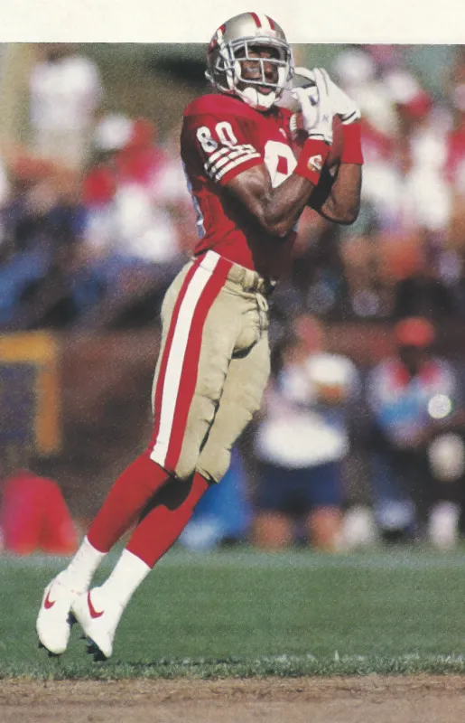 Jerry Rice 1980s NFL Receiver