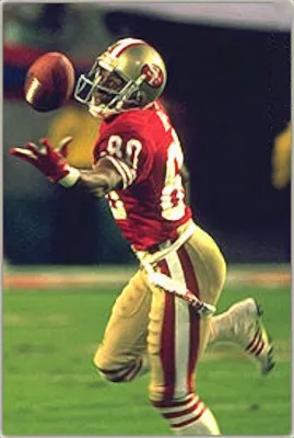 Jerry Rice Old School 49er Receiving Great