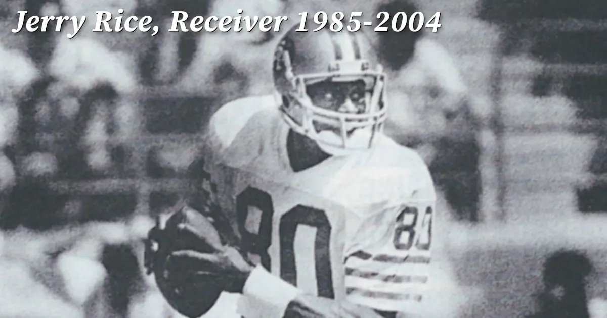 Jerry Rice Receiver X Meme