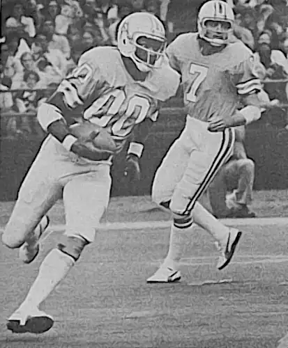 Ken Burrough & Dan Pastorini - Classic 1970s Houston Oilers