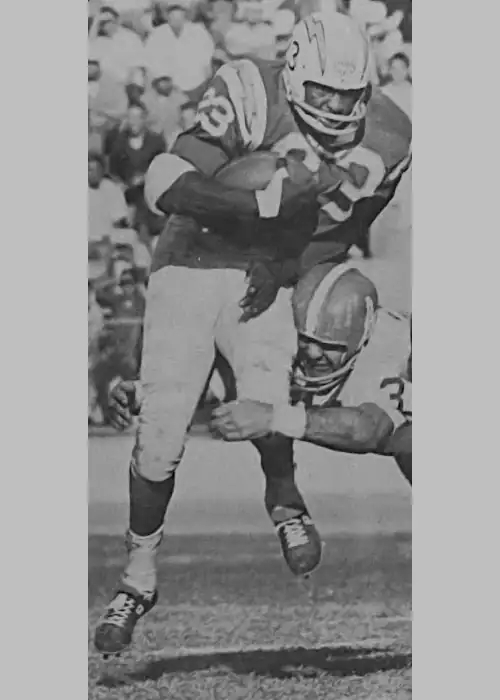 Paul Lowe Carries against Houston Classic AFL Football