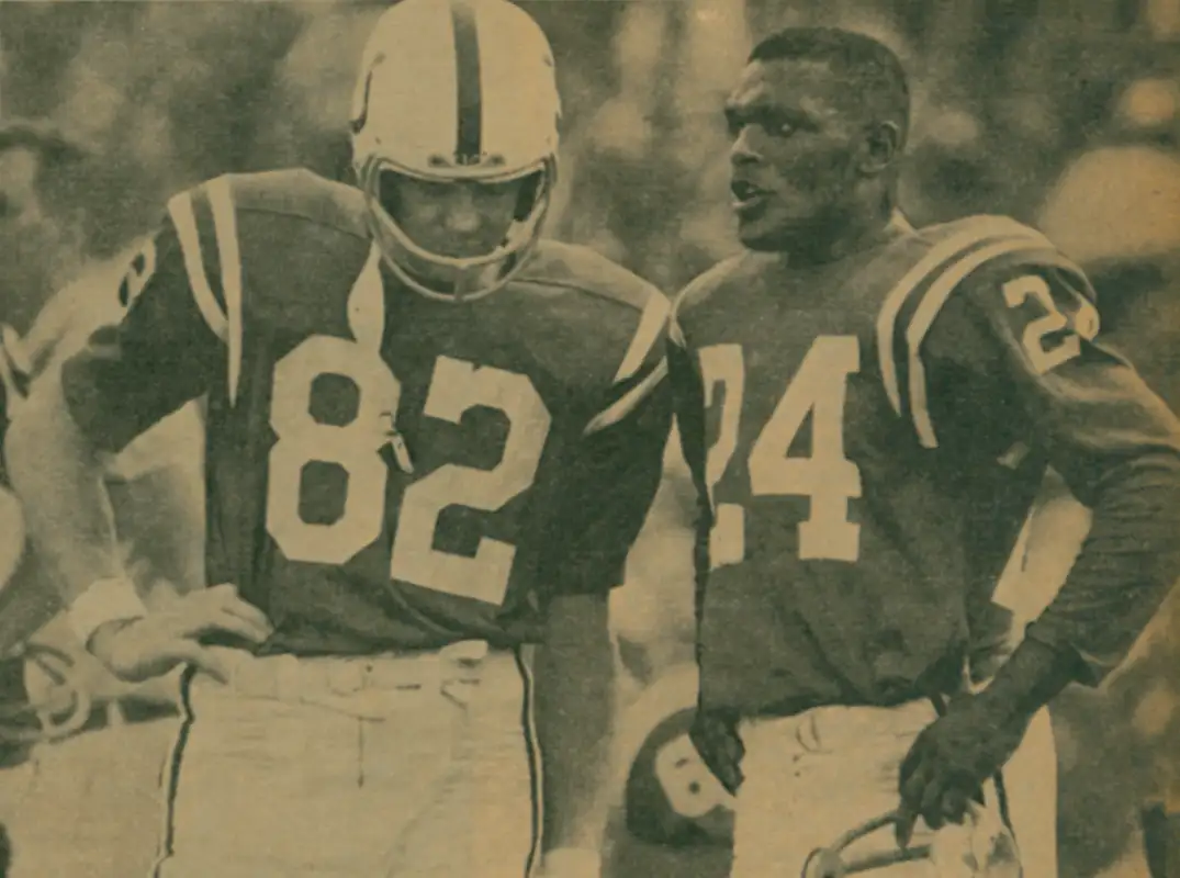 Raymond Berry and Lenny Moore - Old School Baltimore Colt Legends
