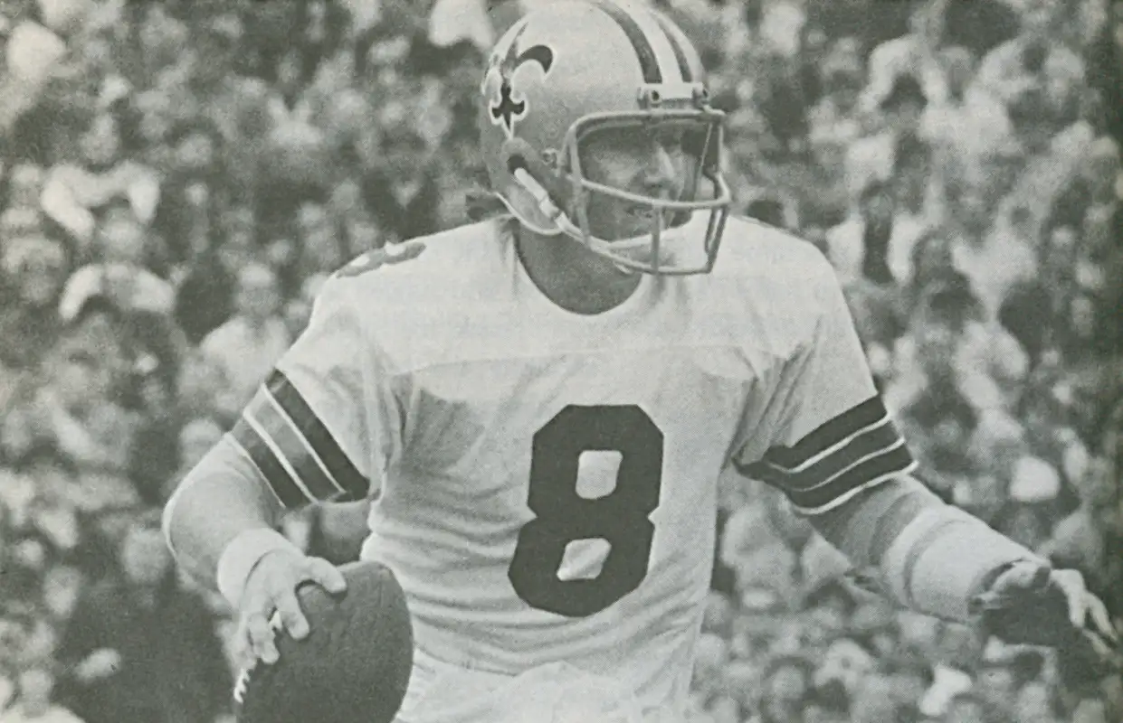 Saints Quarterback Legend Archie Manning in 1971