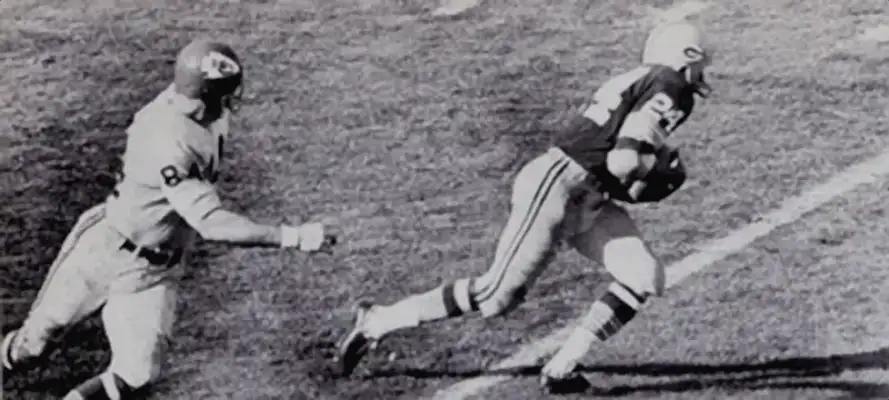 Willie Wood Super Bowl I Interception - Old School Football