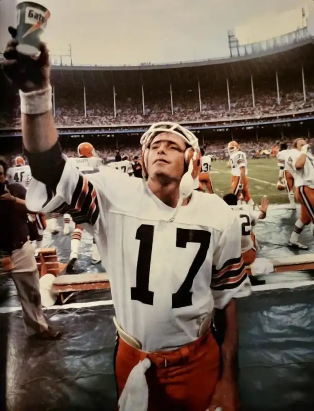 1980 NFL MVP Cleveland Browns Quarterback Brian Sipe