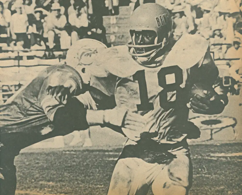Bengals Rookie Paul Robinson vs Miami Dolphins 1968 AFL