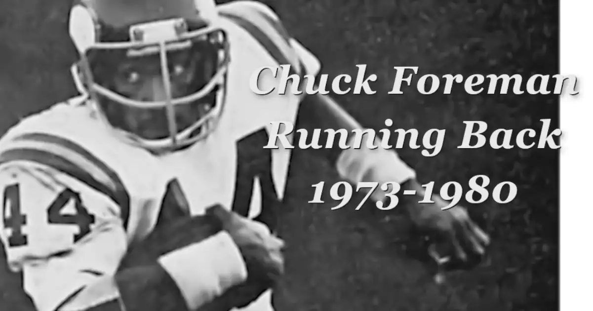 Chuck Foreman Minnesota Vikings Facebook Meme