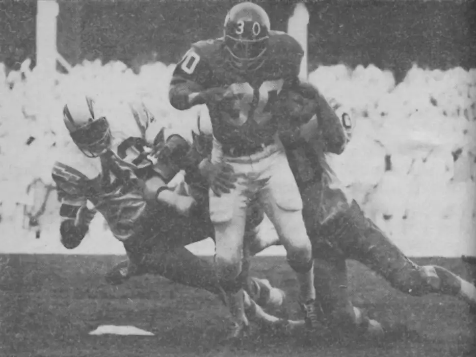 Giants Runner Ron Johnson vs Chargers - Classic 1971 NFL
