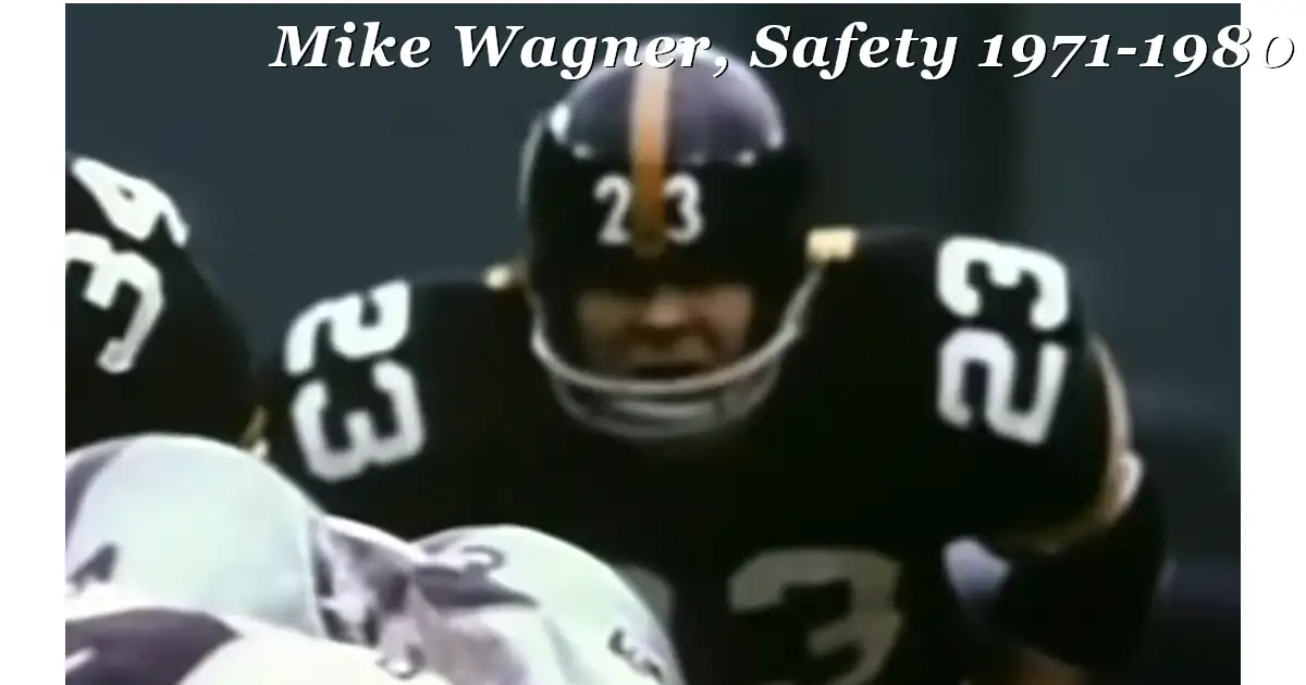 Mike Wagner Pittsburgh Steelers 1971-1980 X Meme