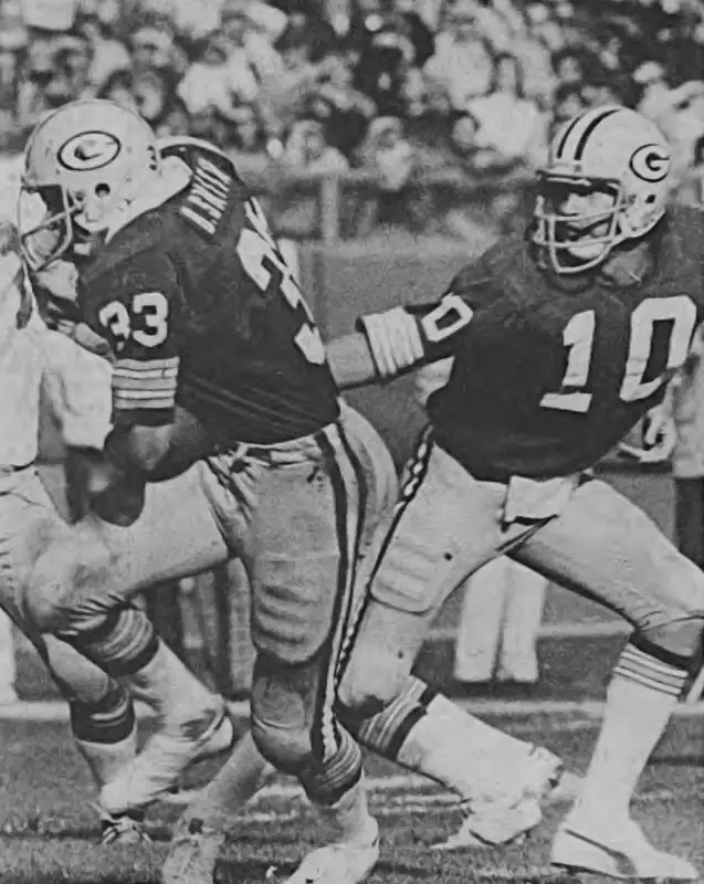 1970s Green Bay Packers - Barty Smith and Lynn Dickey