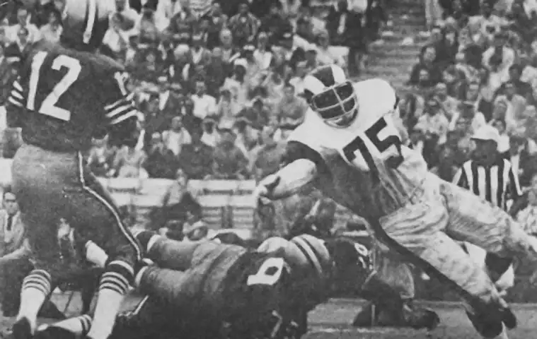 Deacon Jones Rushing John Brodie - Rams & 49ers