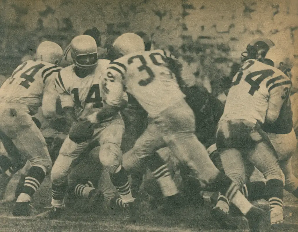 YA Tittle & Hugh McElhenny - 1959 NFL