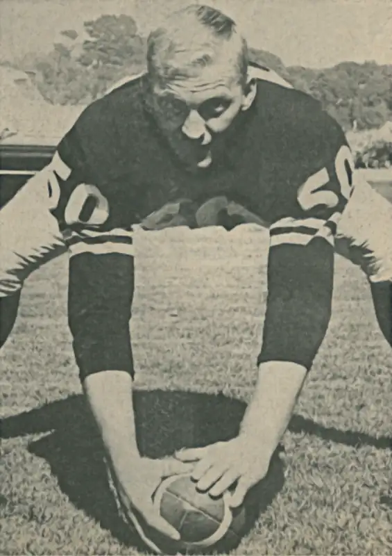 Jim Otto - AFL Star Rookie Center in 1960