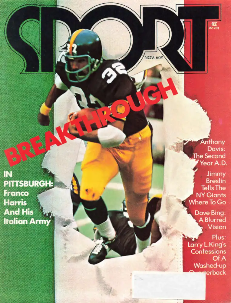 Franco Harris -1973 Sports Magazine Cover