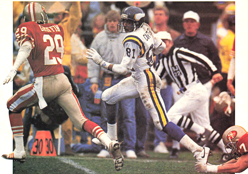 Anthony Carter Catch against San Francisco in the 1987 NFC Playoffs