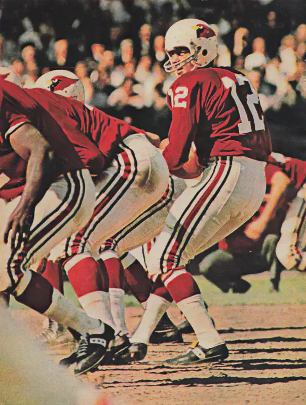 Cardinal Quarterback Charley Johnson