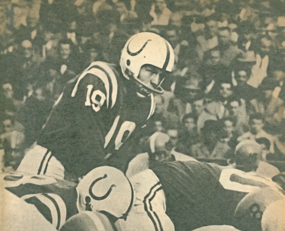 Late 1950s Baltimore Colts - Johnny Unitas