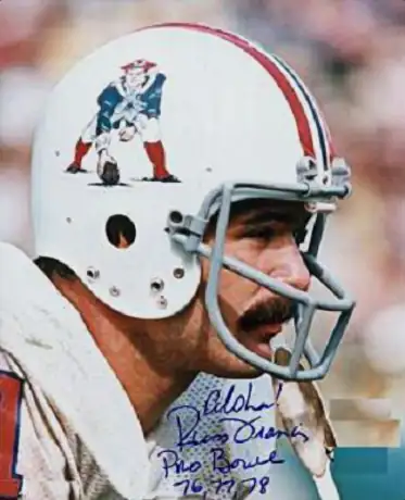 New England Tight End Russ Francis NFL Classic Pic