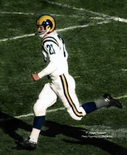 Ed Meador LA Rams All Pro Safety