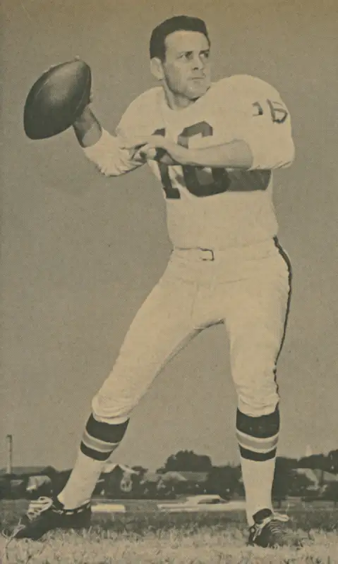 Len Dawson Dallas Texans Quarterback in 1962