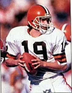 Cleveland Browns QB Bernie Kosar