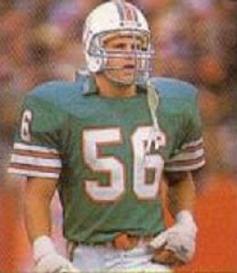 John Offerdahl of the Miami Dolphins