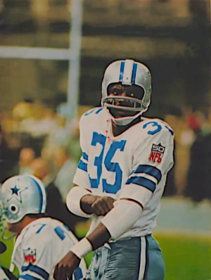 Classic photo of Cowboys Rookie Calvin Hill in 1969