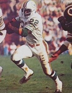 Dolphin Mercury Morris NFL Running Back