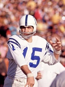Earl Morrall Baltimore Colts NFL MVP of 1968