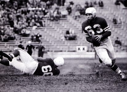Frankie Albert, Quarterback, San Fransisco 49ers 1946-1952