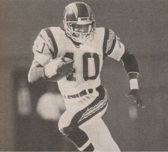 Runningback Gary Anderson