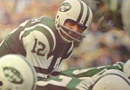 Joe Namath, 1965-1977 set to play