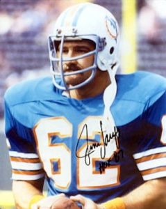 Miami Dolphins Hall of Fame Center Jim Langer