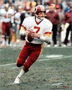 Joe Theismann Washington Redskins Quarterback