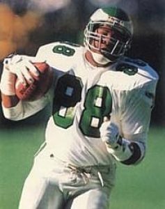 Keith Jackson, Philadelphia Eagles Tight End 1988-1991
