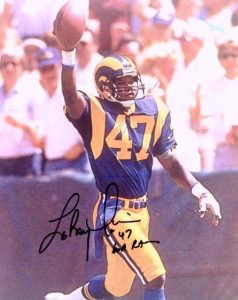 Rams Cornerback Leroy Irvin, 1980-1990